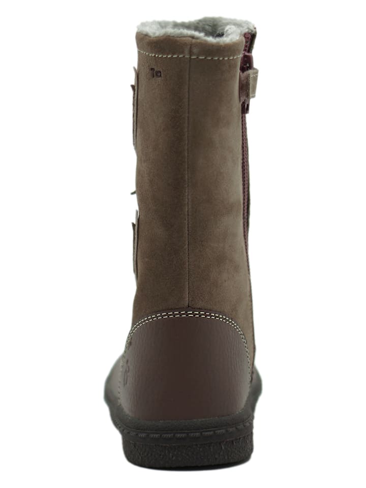 lamino Leder-Boots in Mauve günstig kaufen