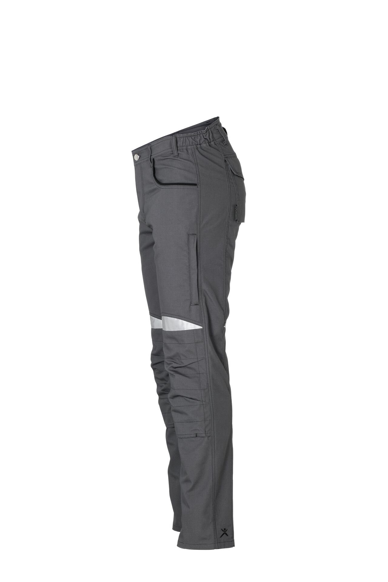 Planam Arbeitshose Bundhose DuraWork grau/schwarz Größe 52 (1-tlg)