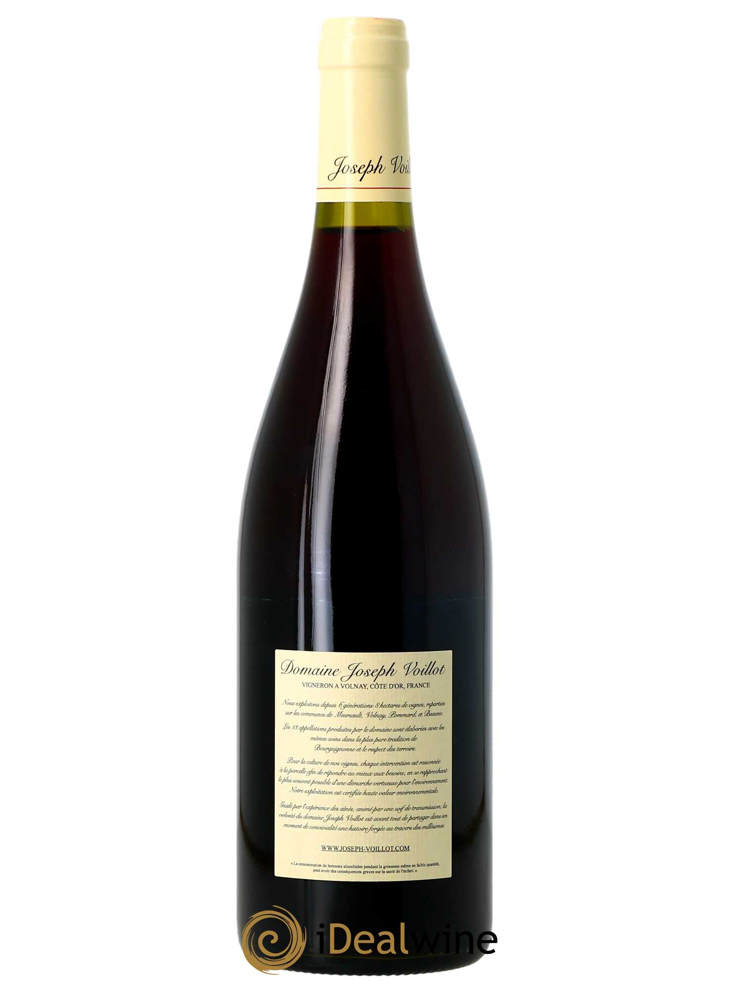 Volnay 1er Cru Les Caillerets Joseph Voillot (Domaine)  2021 - Lot de 1 Bouteille