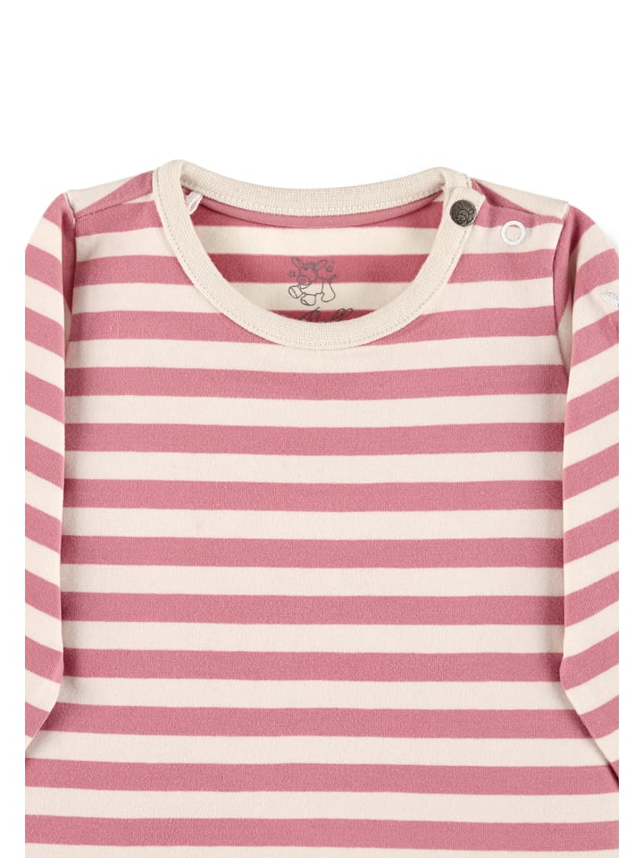 Sterntaler GOTS Langarmshirt gestreift in rosa günstig kaufen