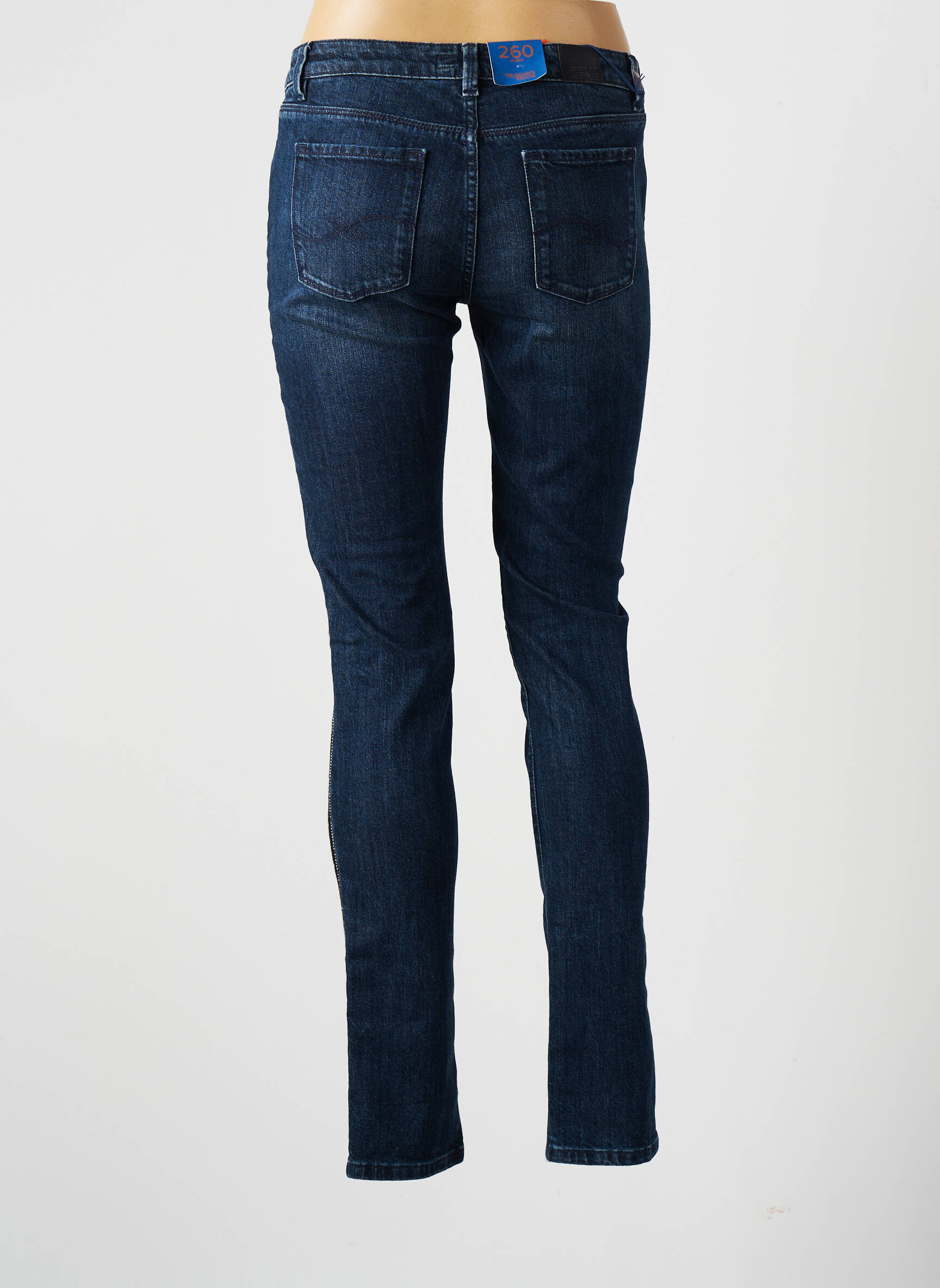 Trussardi Jeans Jeans Coupe Slim Femme couleur bleu