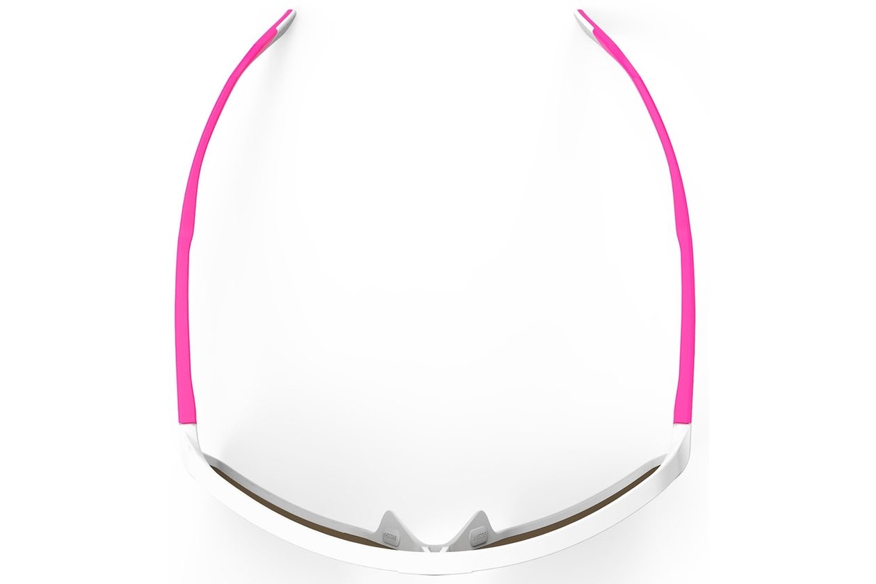 Rudy Project Spinshield White / Pinke Fluo Matte - Multilaser Red