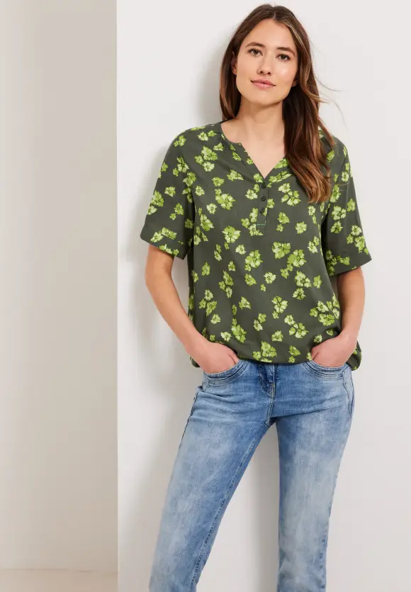 CECIL Bluse mit Blumenprint