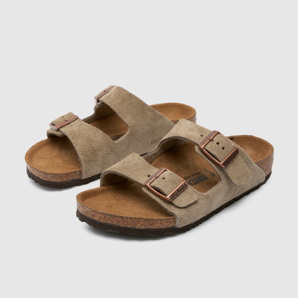 BIRKENSTOCK taupe Arizona Junior sandaler
