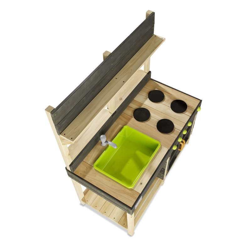 Cuisine d'extérieur en bois EXIT 200 naturel EXIT Toys