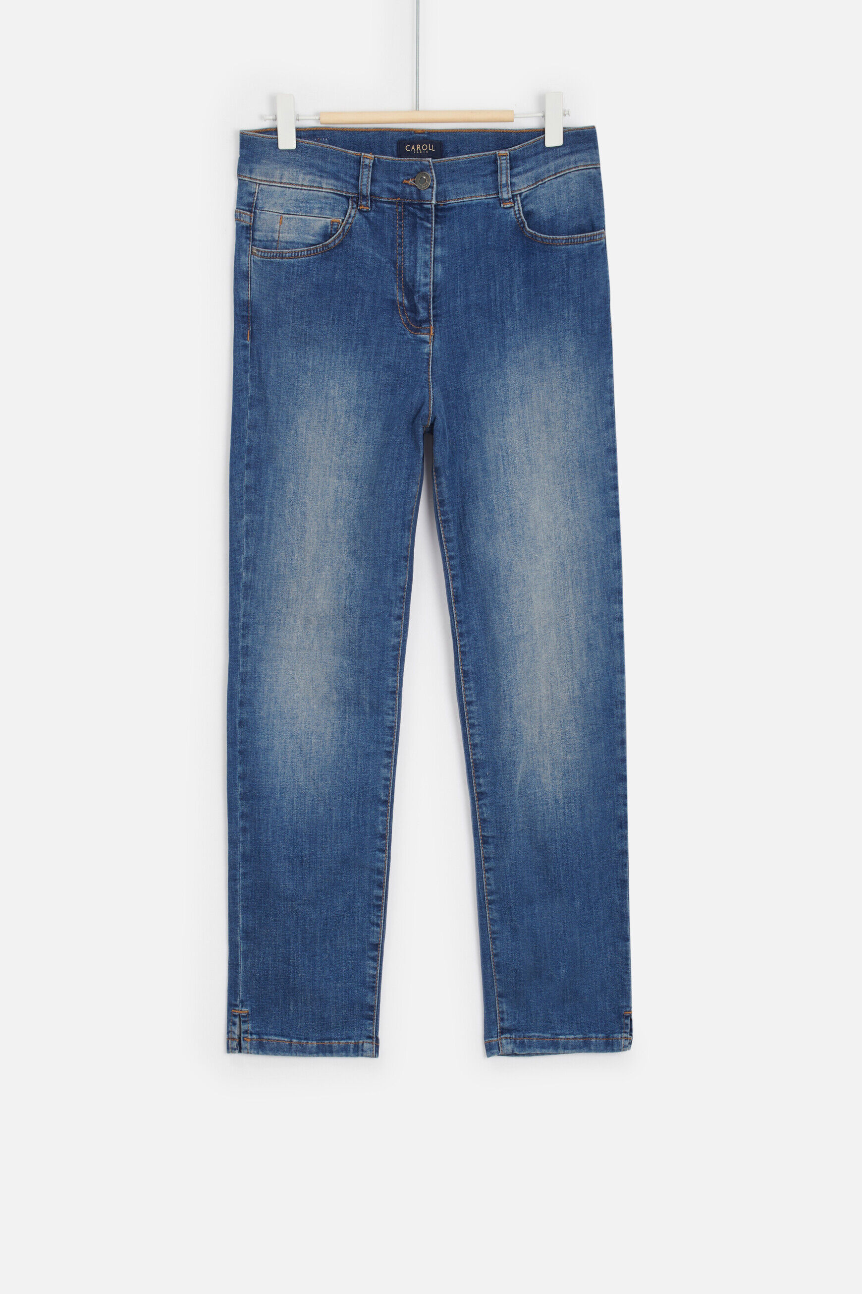 jean pantacourt caleb b denim stone femme
