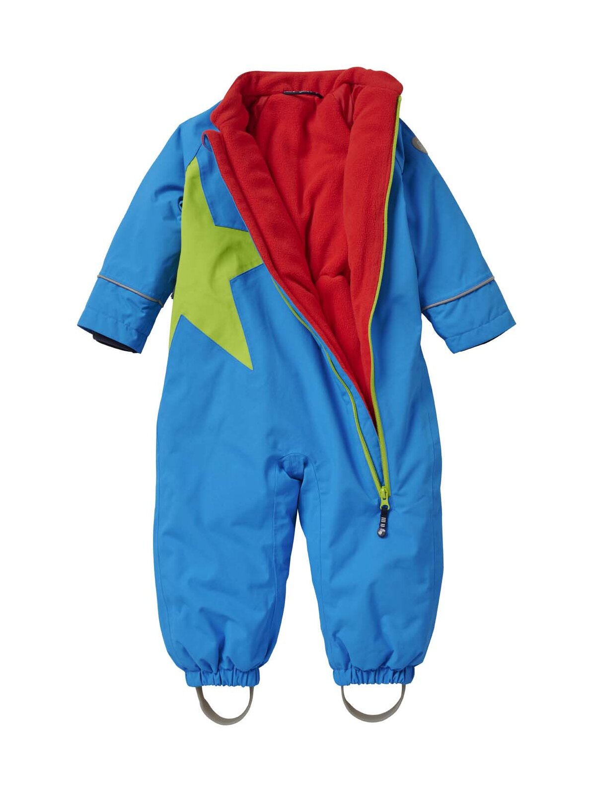 Schneeoverall Stern, azur