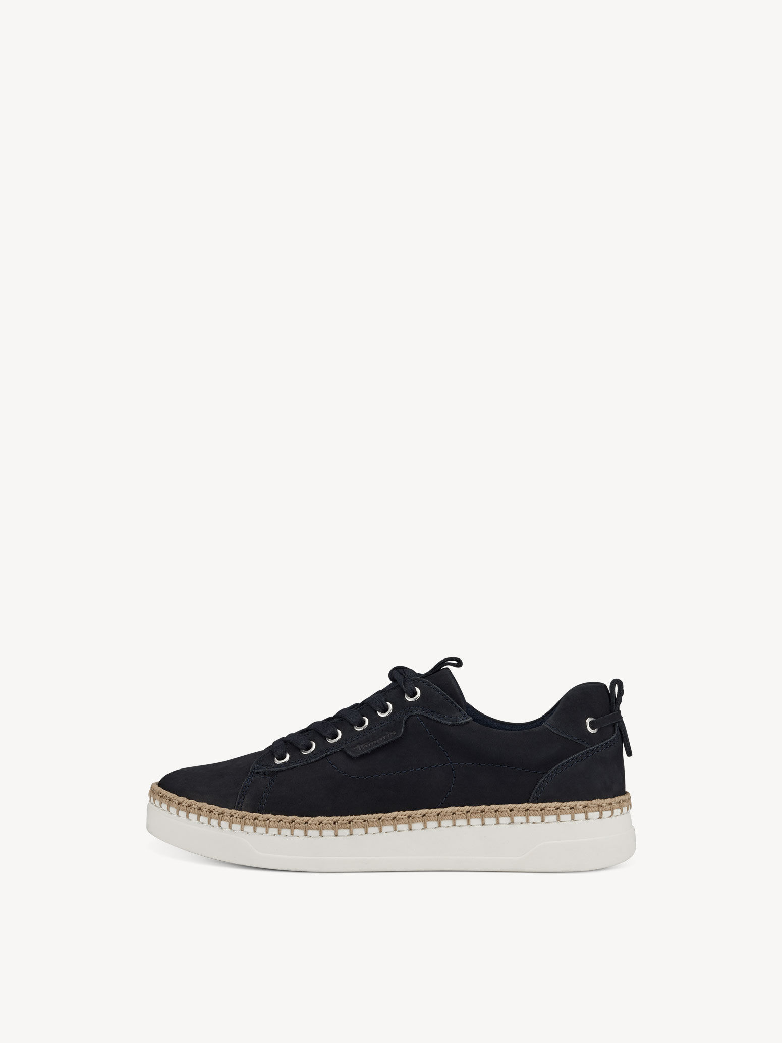 Basket en cuir - bleu