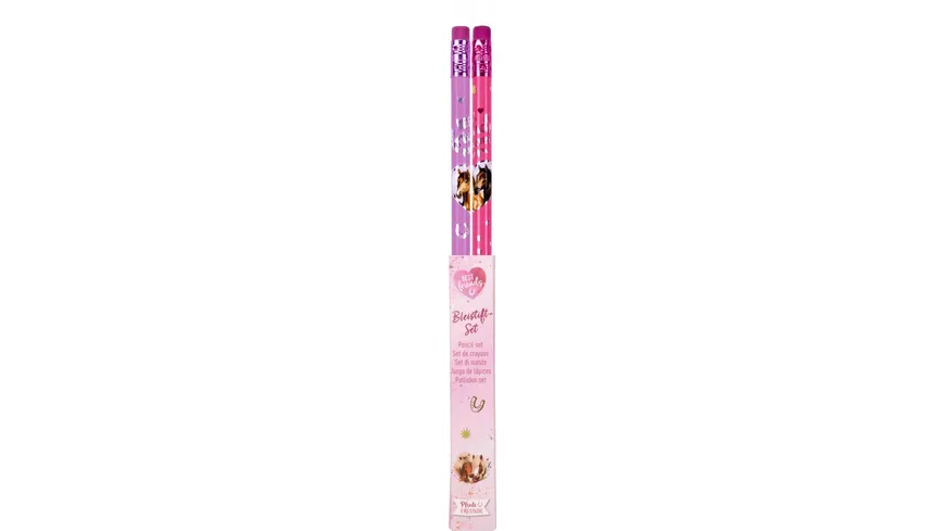 Die Spiegelburg - Bleistift-Set Best friends - Pferdefreunde