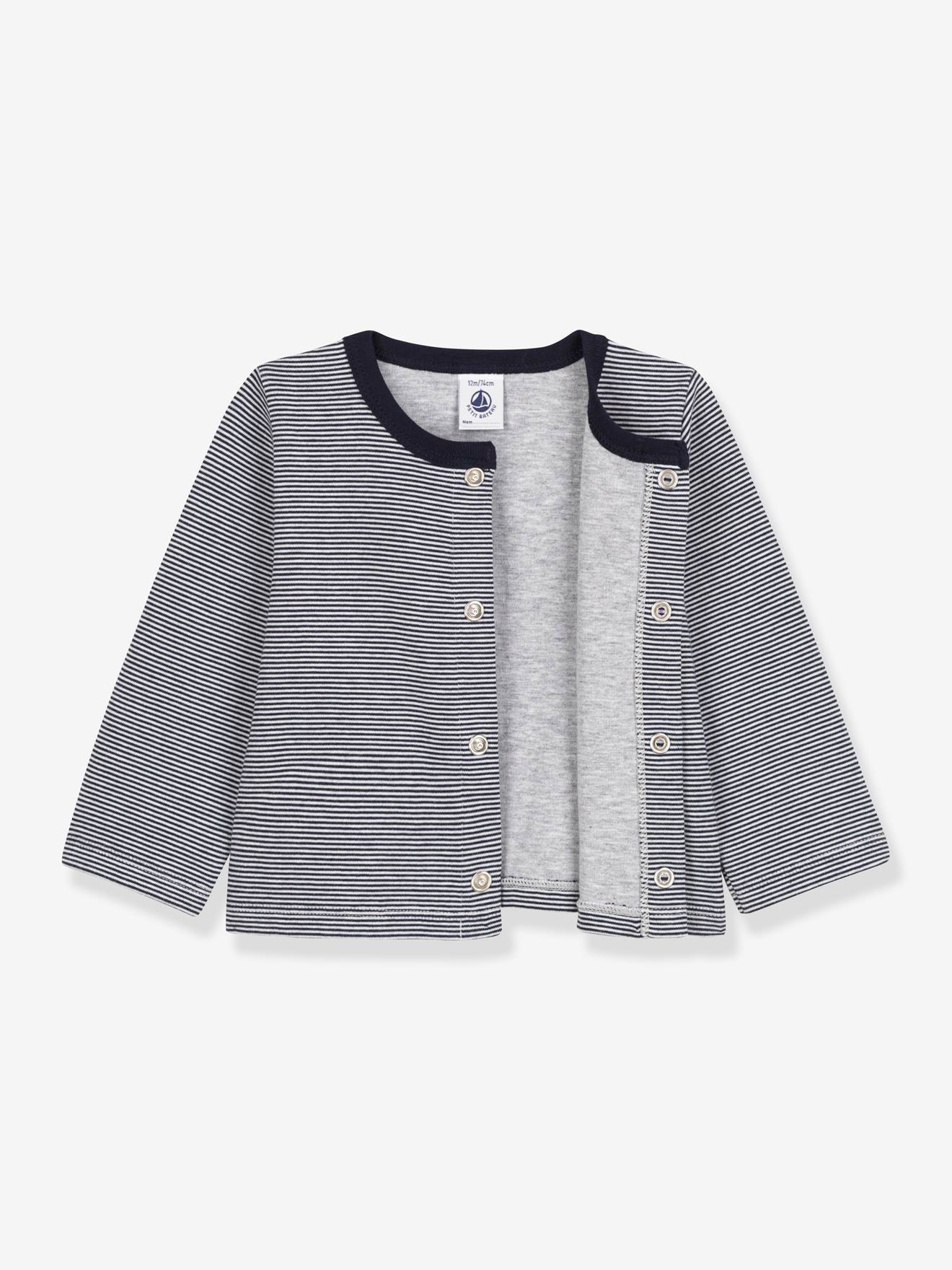 Petit Bateau Baby Cardigan PETIT BATEAU - marine