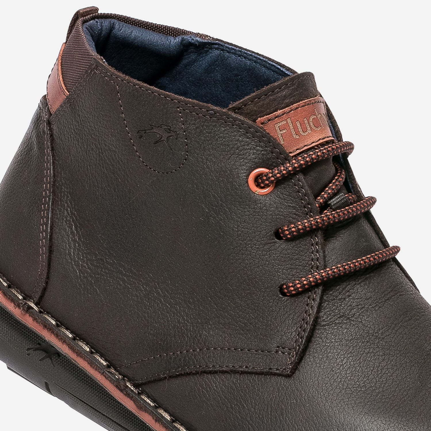 Desert boots FLUCHOS marron en cuir