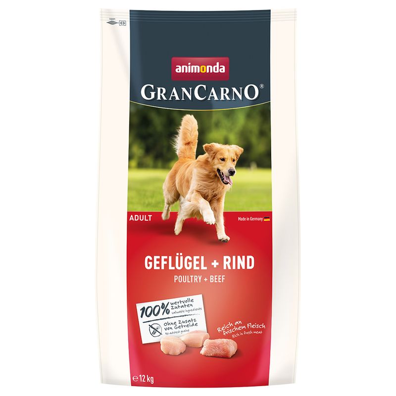 animonda GranCarno Adult Geflügel + Rind