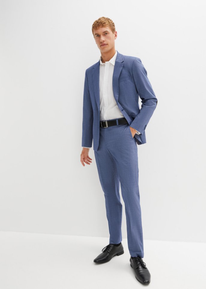 Anzug (2-tlg.Set): Sakko und Hose, Slim Fit
