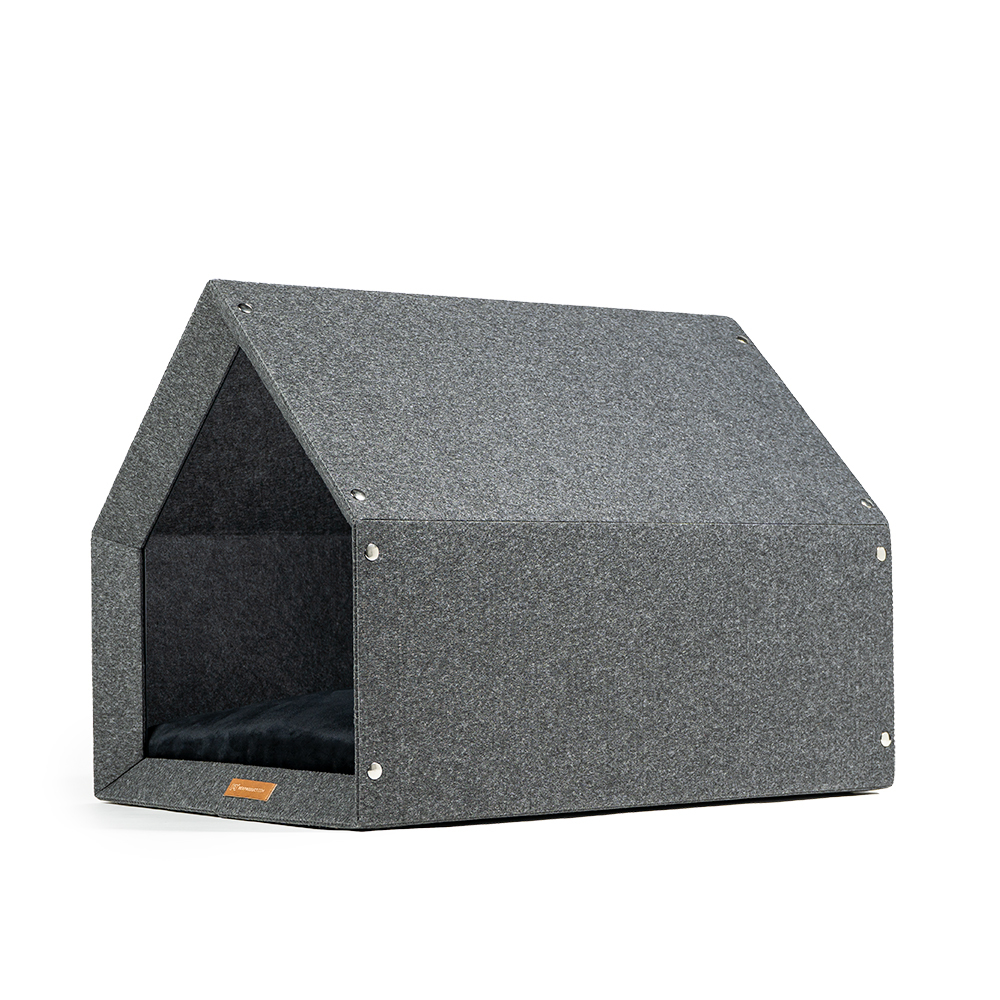 Rexproduct Hundehöhlen Rexproduct PetHome Dunkelgrau schwarz M