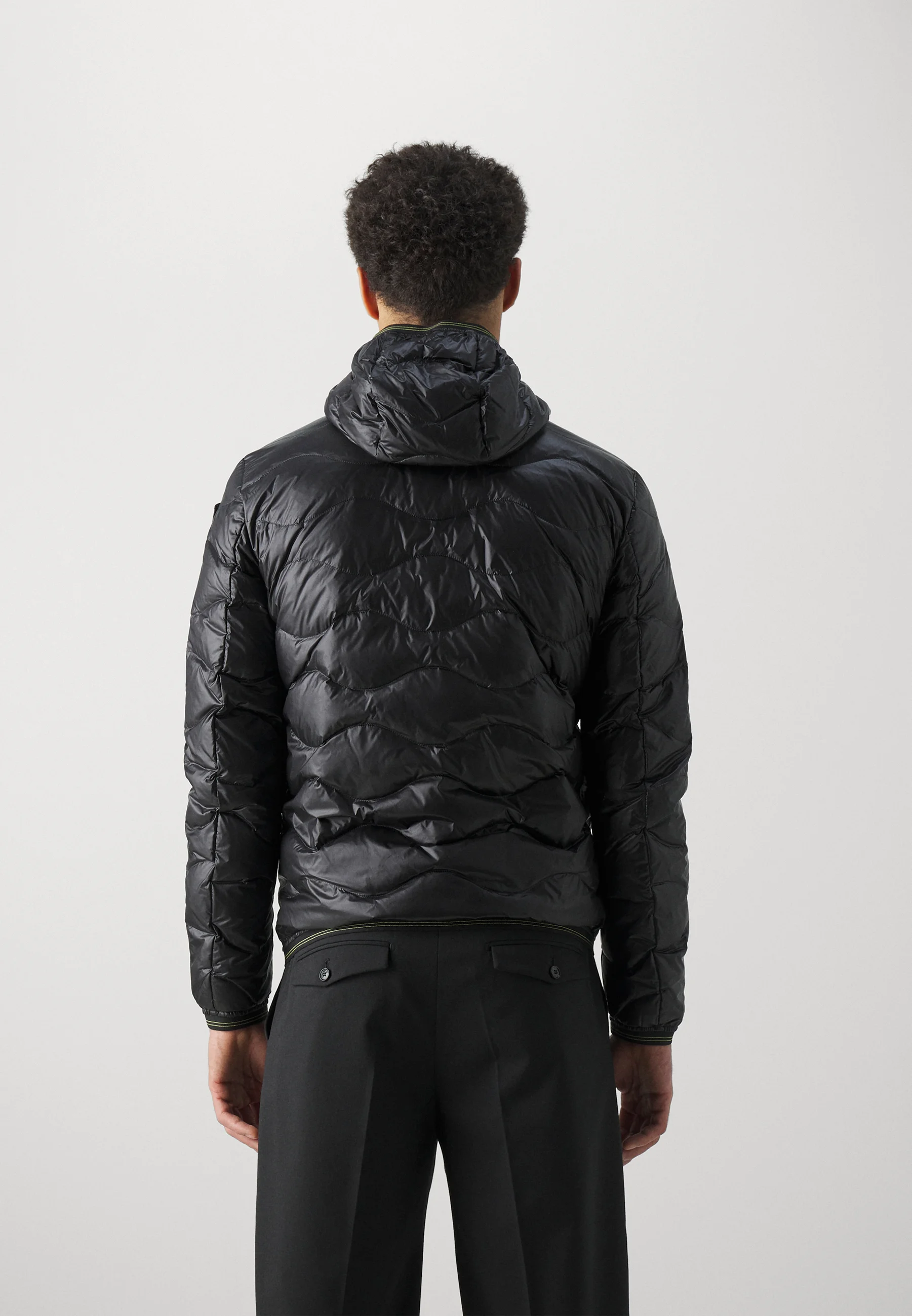 Blauer HOODIE ROLL STITCHING SHINING - Chaqueta de plumas