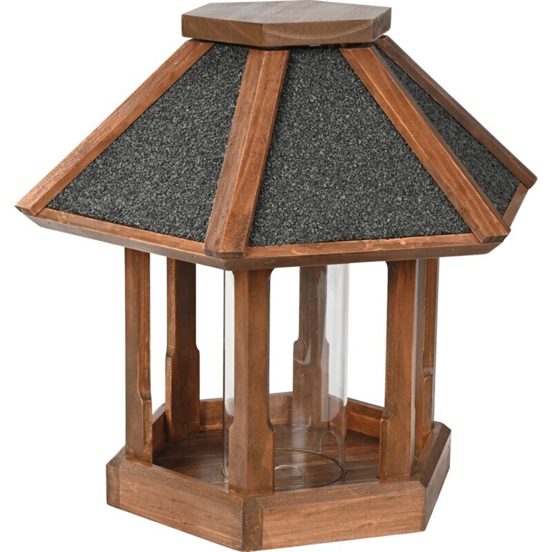 AniOne Vogelhäuser & Nistkästen AniOne Vogelfutterhaus Bach mit Ständer