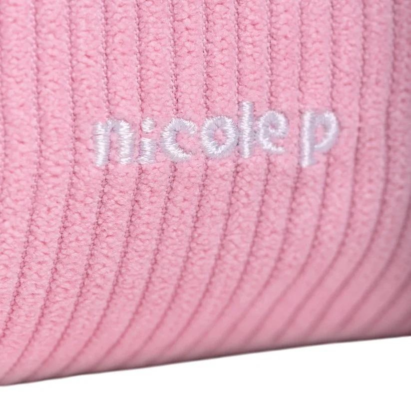 Accessori Corduroy Beauty - Pink - Kosmetiktasche