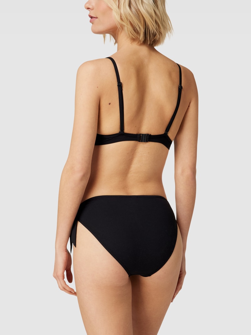 Bikini-Oberteil mit vorgeformten Cups Modell 'RCS pad.plunge' in schwarz