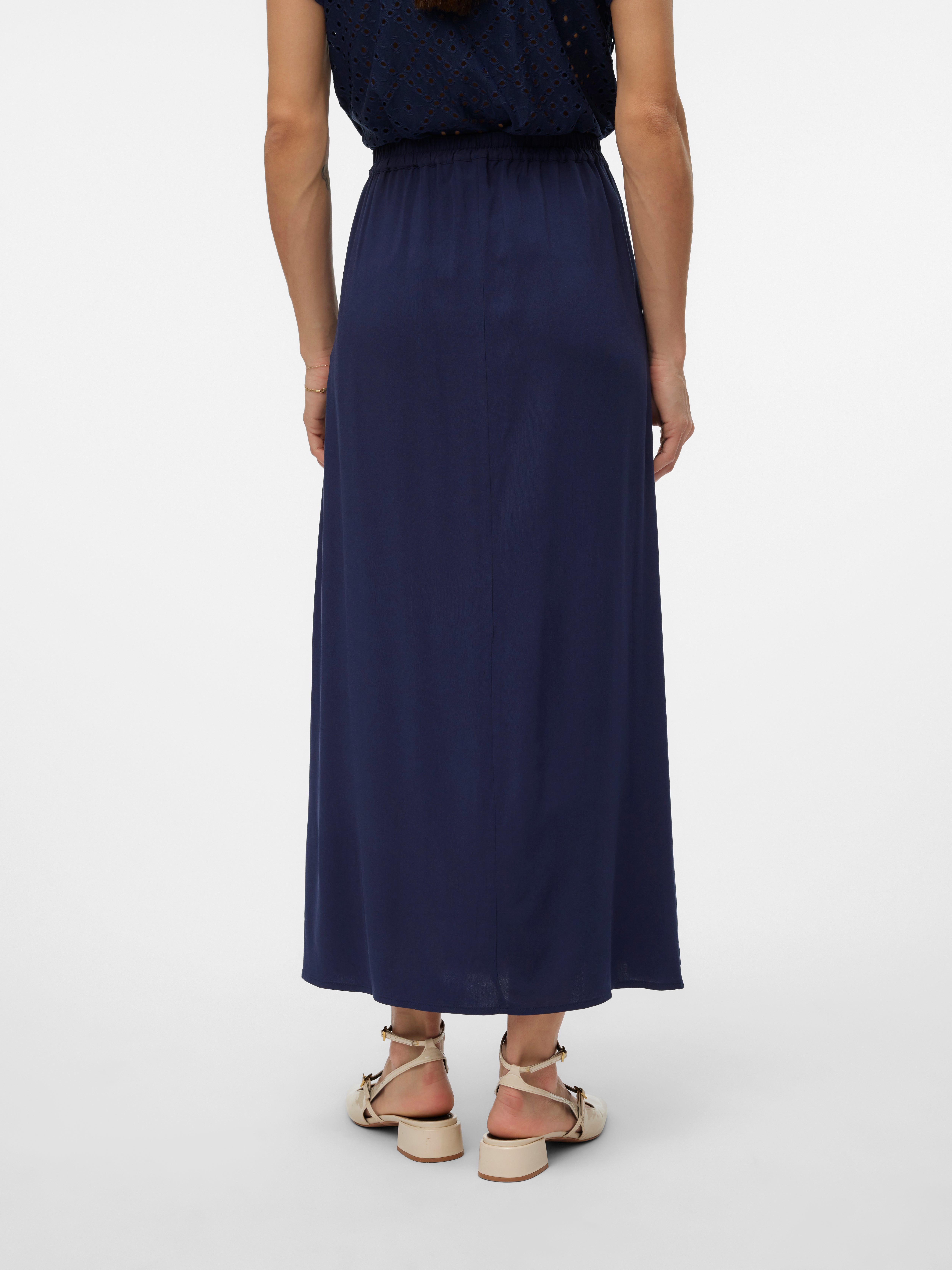 VMEASY Hohe Taille Langer Rock