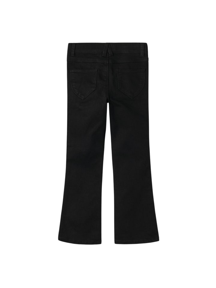 name it Jeans Schlaghose in Schwarz günstig kaufen
