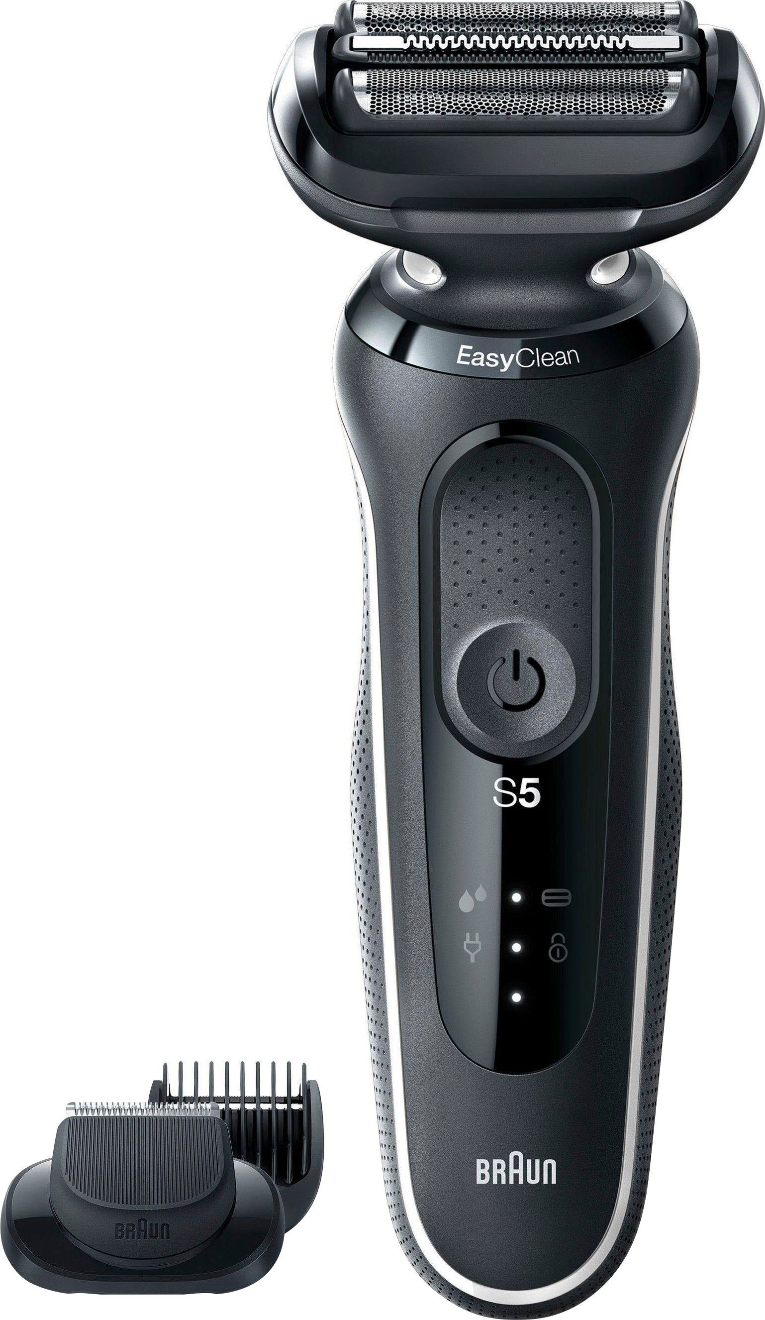 Braun Elektrorasierer Series 5 51-W1500s, Aufsätze: 1, EasyClick-Barttrimmer-Aufsatz, Wet&Dry