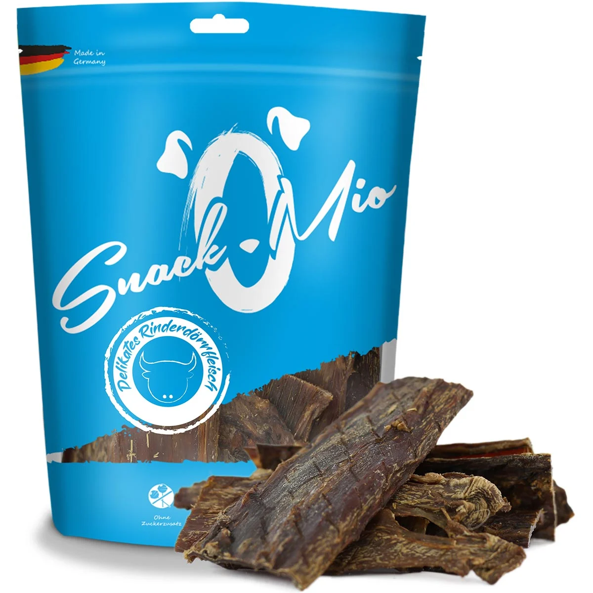 SnackOMio - delikates Rinderdörrfleisch 300g kaufen bei ZooRoyal