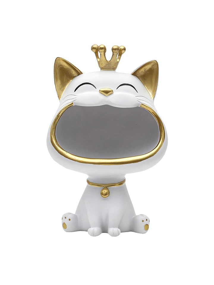 The Concept Factory Dekofigur in Weiß/ Gold - (H)25,5 cm günstig kaufen onesize