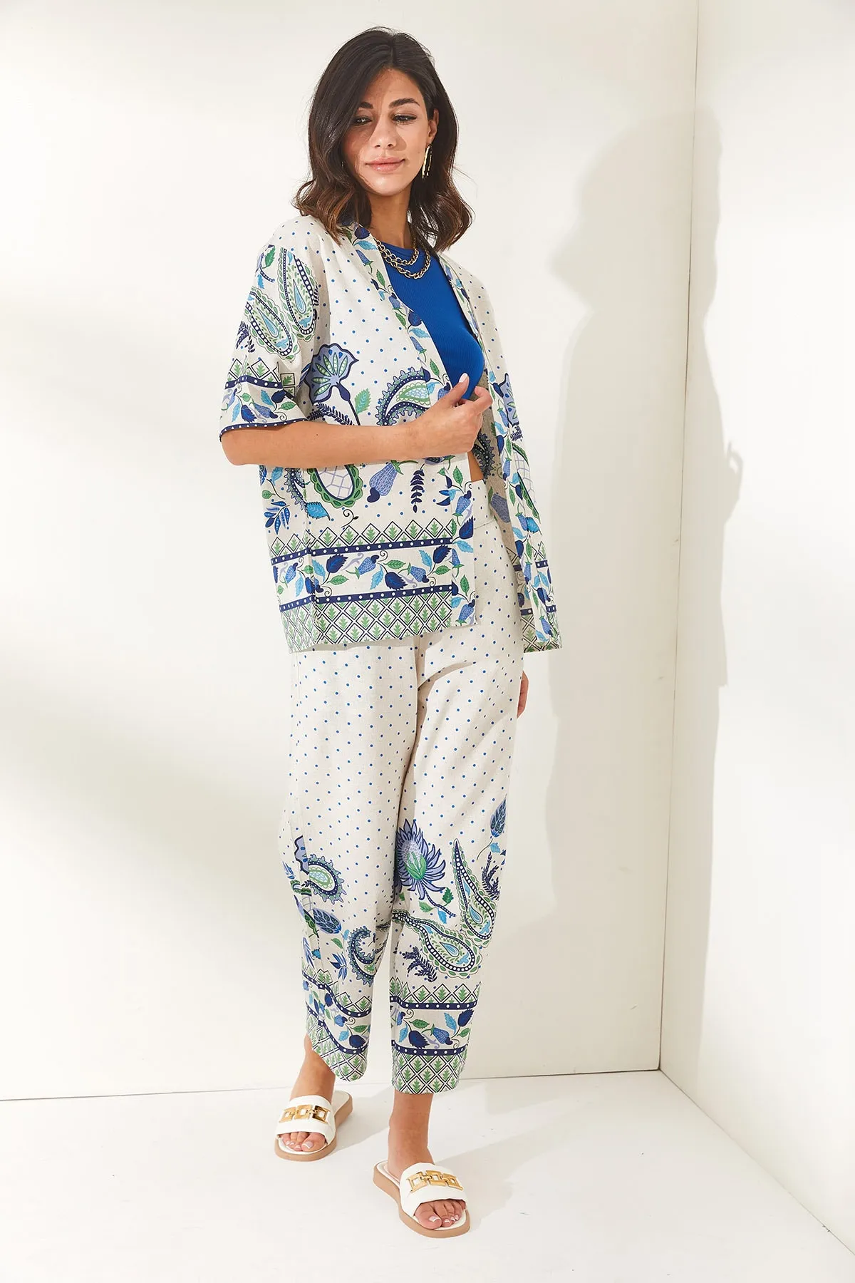 Olalook  Zweiteiler - Grau - Oversized