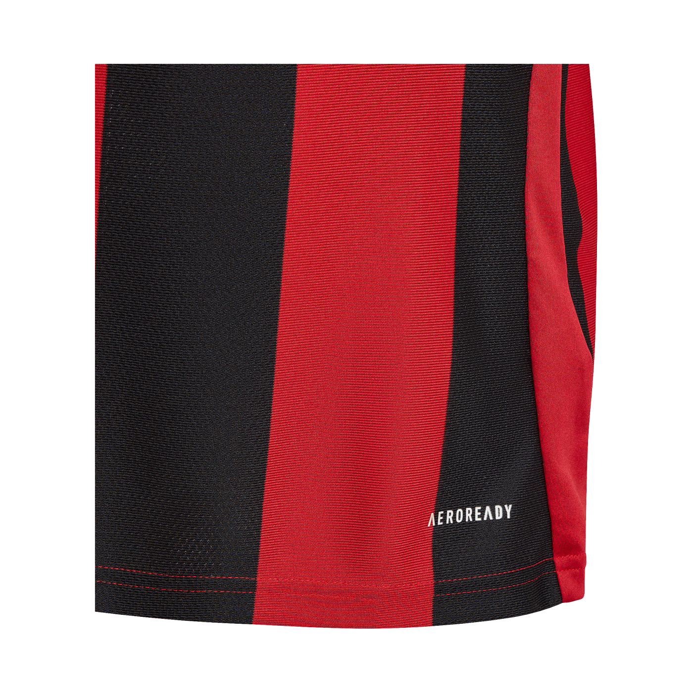 adidas Striped 24 Trikot Kids Rot Schwarz
