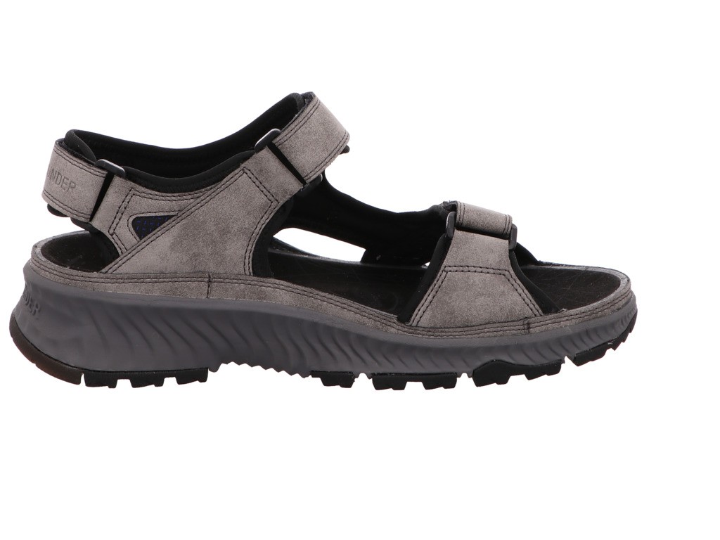 MEPHISTO Sportliche Sandalen grau Honduras Nubuk 52 dark grey