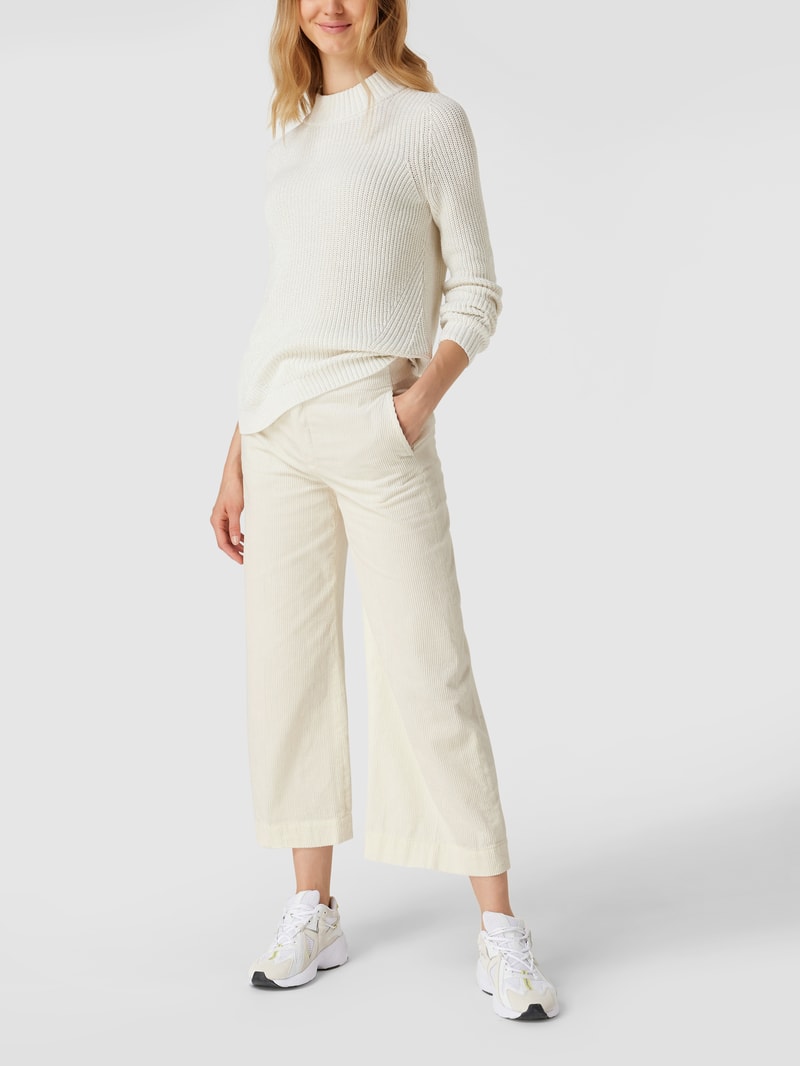Marlenehose aus Cord Modell 'Bonnet' in offwhite