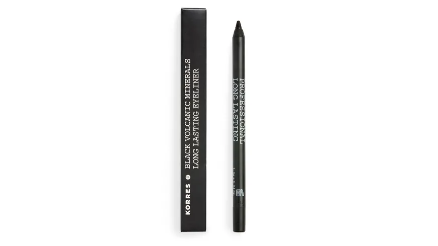 KORRES Black Volcanic Minerals Long Lasting Eyeliner 1.2 g 1 - black