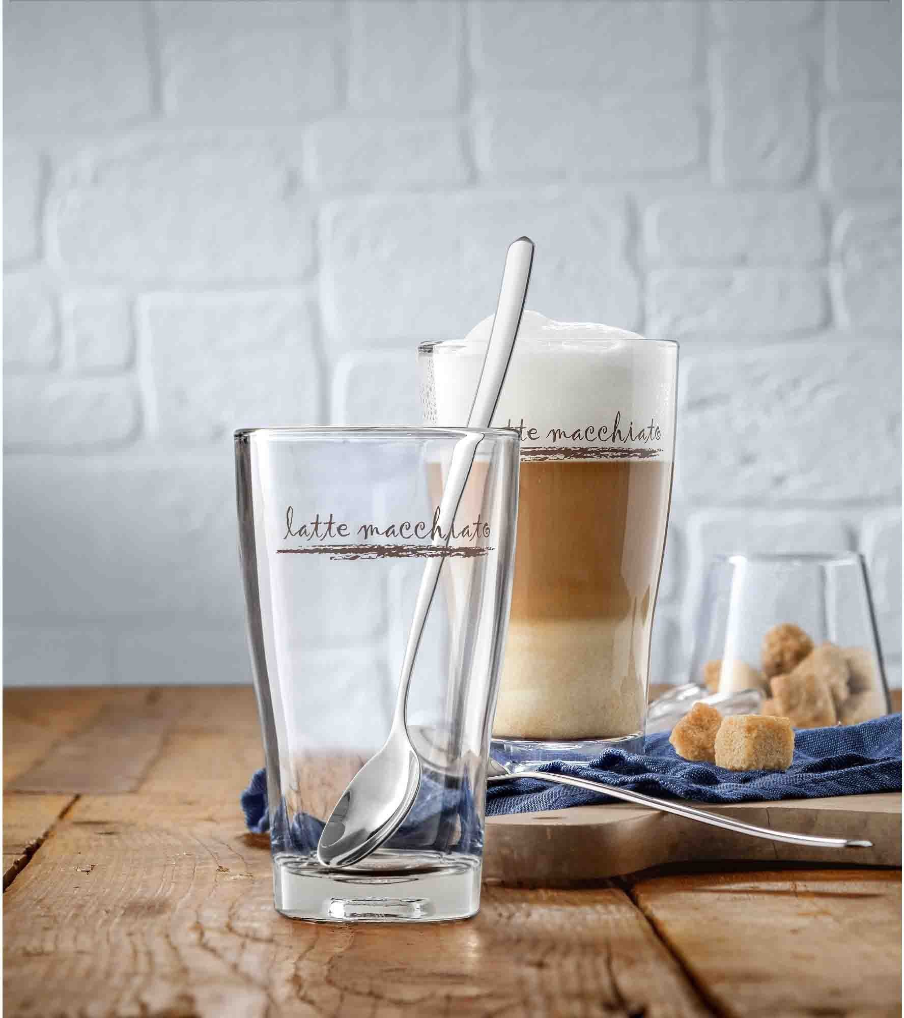 WMF Gläser-Set Clever&More, Cromargan® Edelstahl Rostfrei 18/10, Glas, Glas stapelbar, 12-teilig