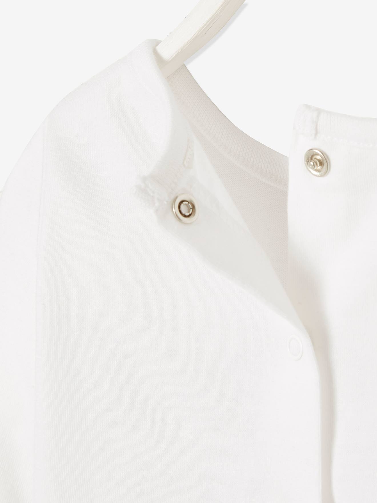 Vertbaudet Baby Shirt mit Aufschrift Oeko-Tex - pfauenblau