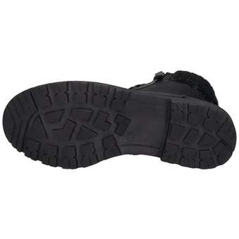 Puccetti Schnür Boots in schwarz