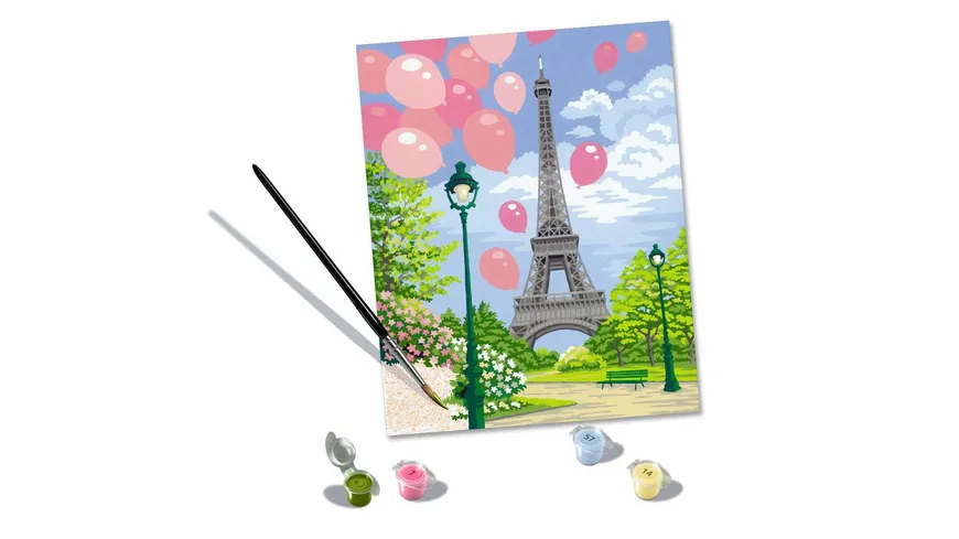 Ravensburger Beschäftigung - CreArt - Malen nach Zahlen 28992 – Spring in Paris