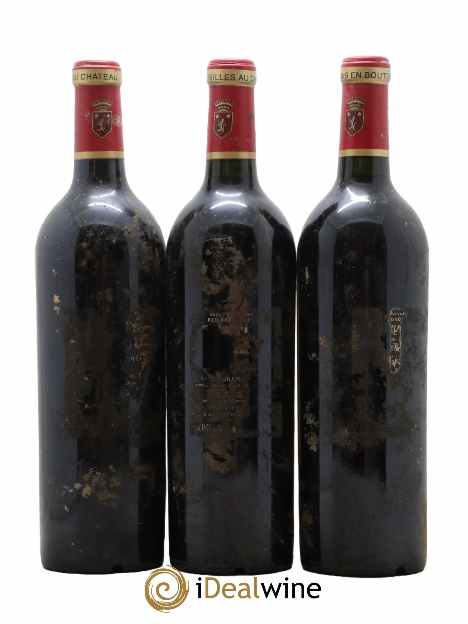 Château Angélus 1er Grand Cru Classé A  2005 - Lot de 3 Bouteilles