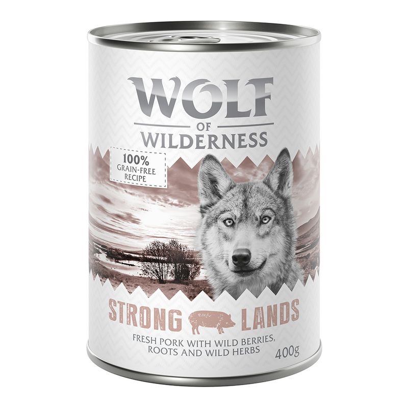 Wolf of Wilderness Adult 6 x 400 g - Single Protein