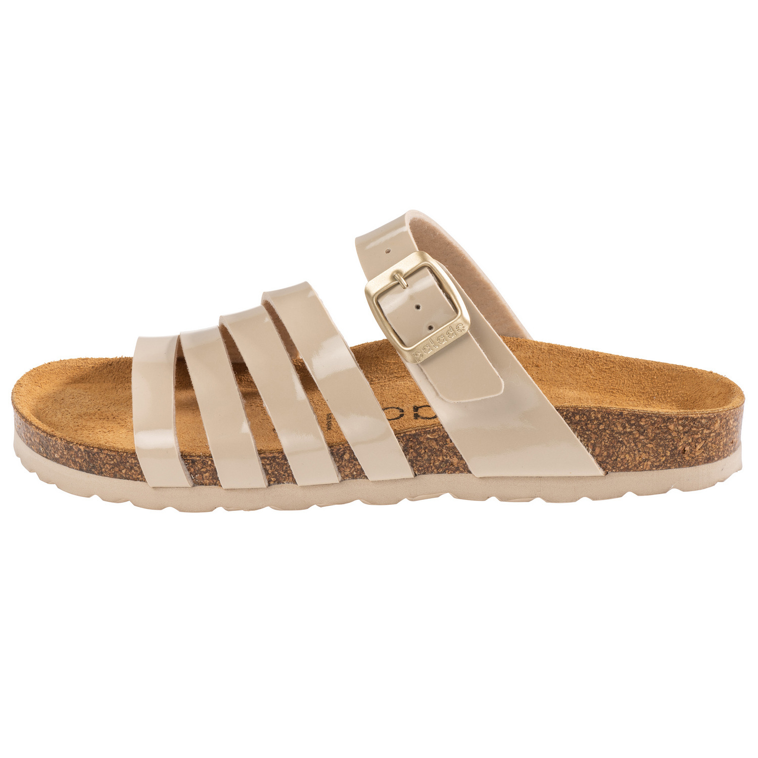 Palado Roma, Pantoletten, Damen, Lack Beige