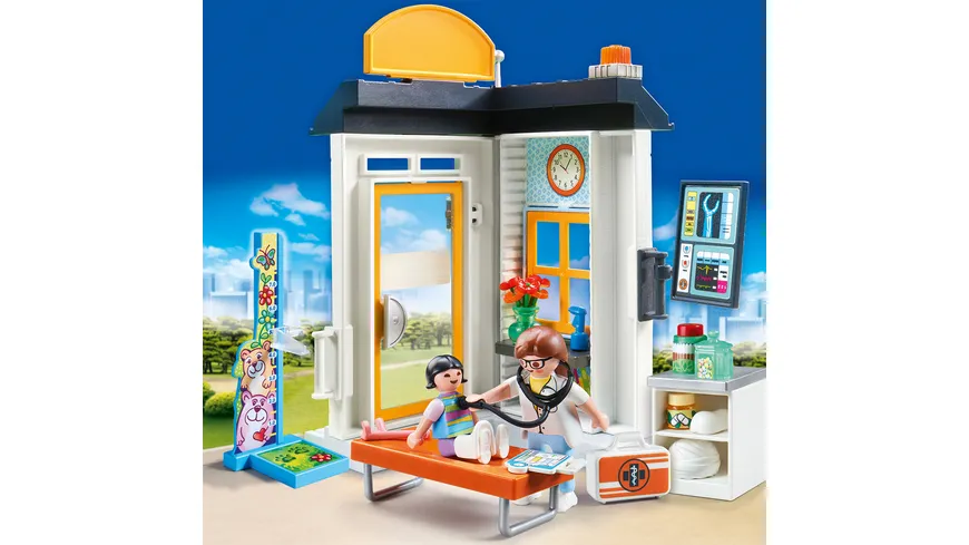 PLAYMOBIL 70818 - City Life - Starter Pack Kinderärztin