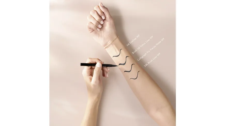 Catrice Brush Ink Tattoo Liner Waterproof 1 ml 010 - Black Waterproof