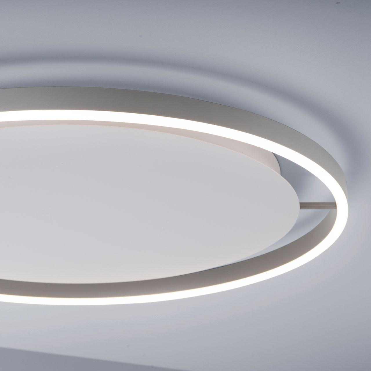JUST LIGHT LeuchtenDirekt LED Deckenleuchte RITUS, rund, 3-Stufen Dimmer, 3000Kelvin, Innenleuchte, IP20