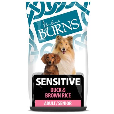 Burns Adult & Senior Sensitive - Ente & Brauner Reis