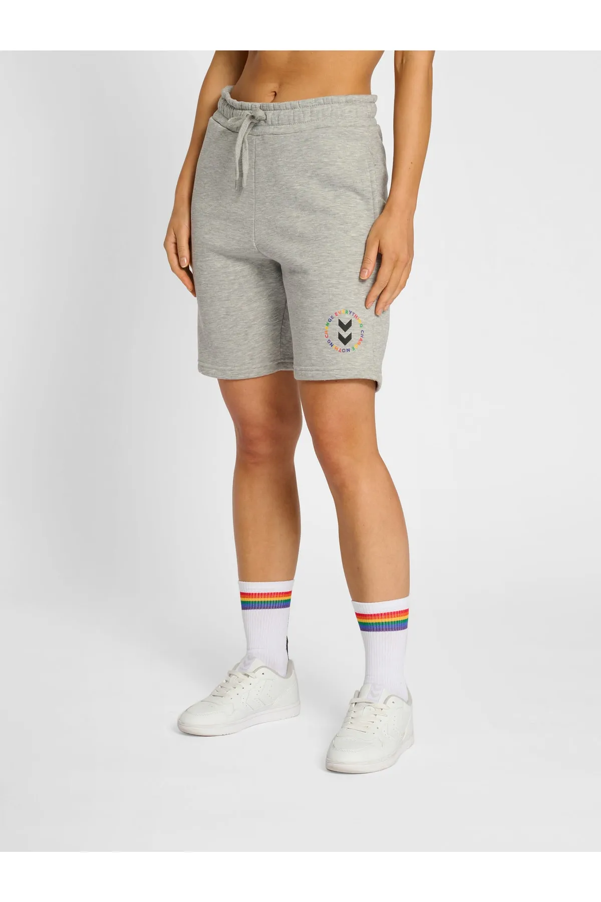 hummel  Shorts - Grau - Mittlerer Bund