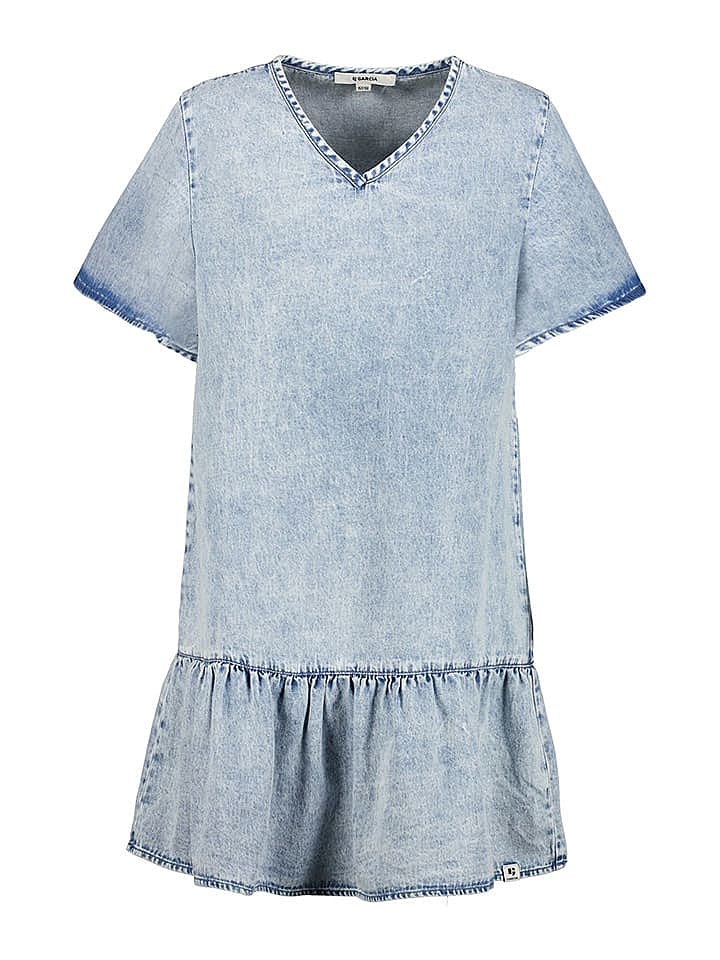 Garcia Jeans-Kleid in Hellblau günstig kaufen 152/158