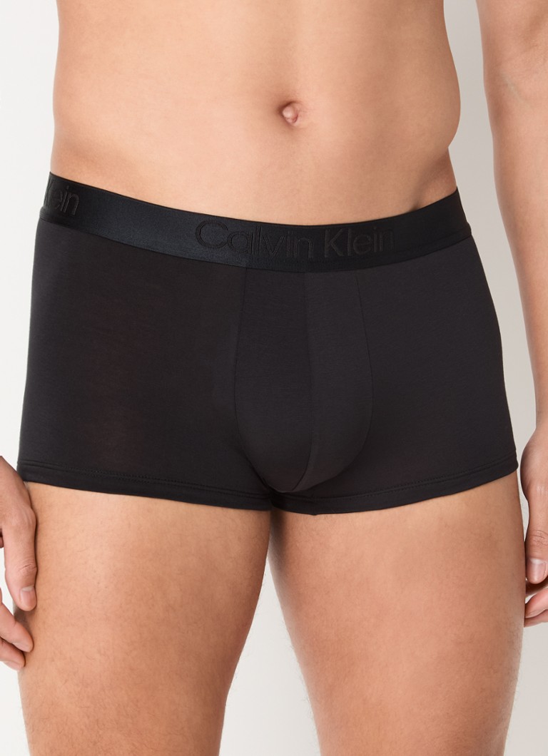 Calvin Klein černé boxerky ze směsi lyocellu, balení po 3 kusech
