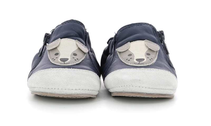 Chaussons cuir Chou Dog