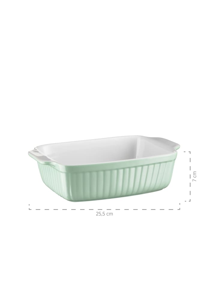 Mäser Auflaufform-Set, Keramik KITCHEN TIME in Grün günstig kaufen onesize