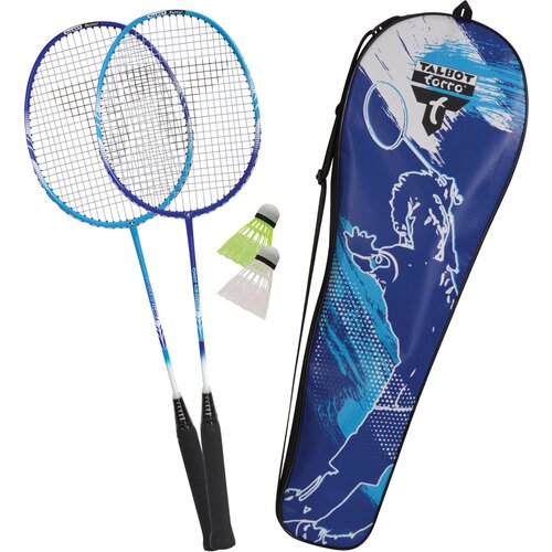 BADMINTONSET TALBOT TORRO PREMIUM BADMINTON-SET 2-FIGHTER PRO, 2 GRAPHIT-COMPOSITE SCHL