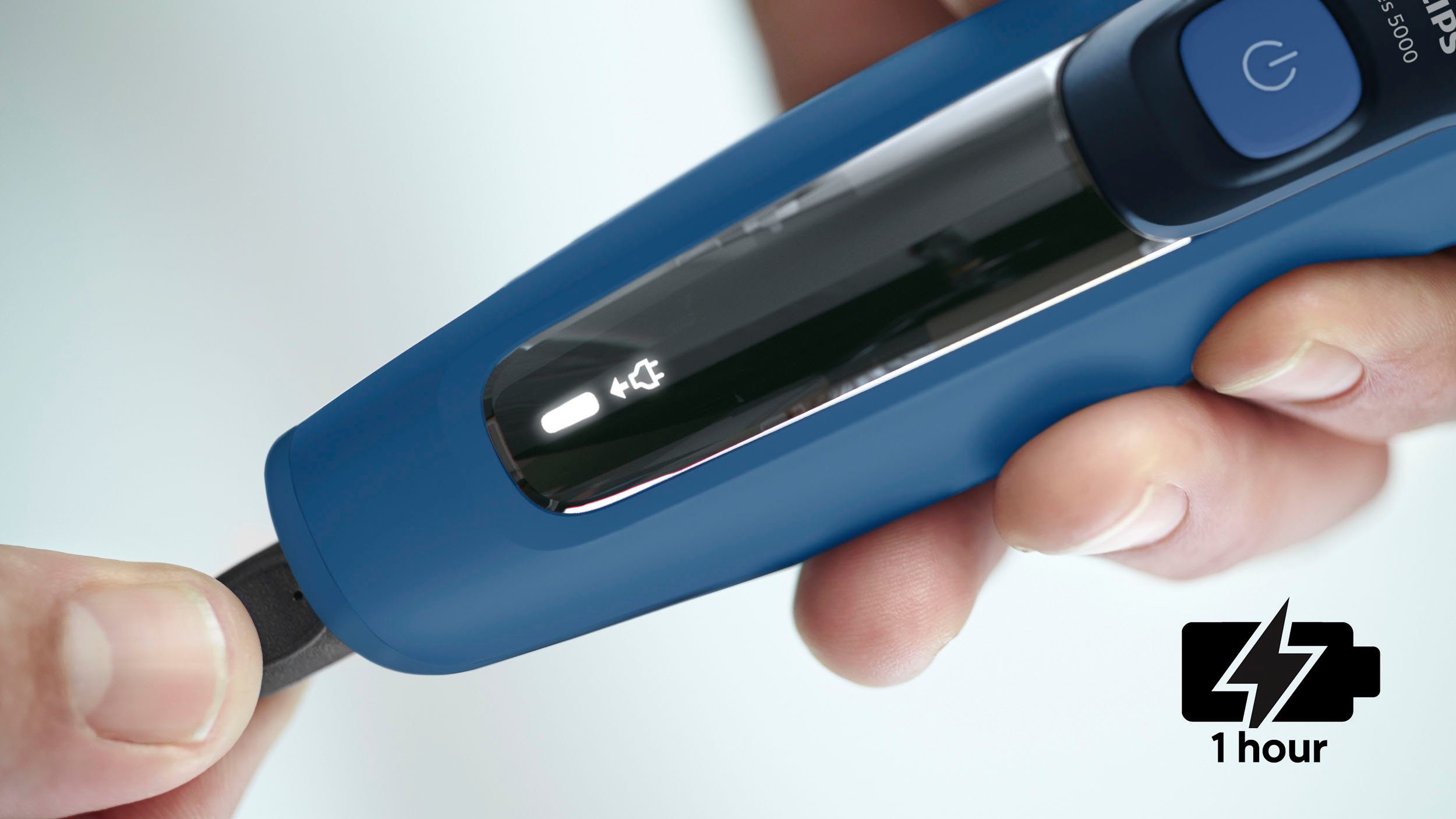 Philips Elektrorasierer Shaver Series 5000 S5466/17, Aufsätze: 1, SmartClick-Präzisionstrimmer